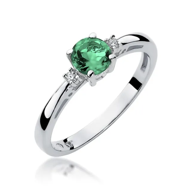 Gold Diamant Ring EY-45 0.10ct | ergold