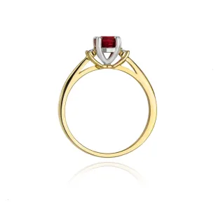 Gold Diamant Ring EY-45 0.10ct | ergold