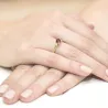 Gold Diamant Ring EY-45 0.10ct | ergold