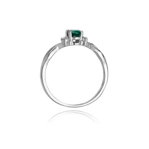 Gold Diamant Ring EY-45 0.10ct | ergold