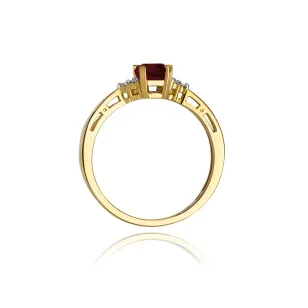 Gold Diamant Ring EY-45 0.10ct | ergold