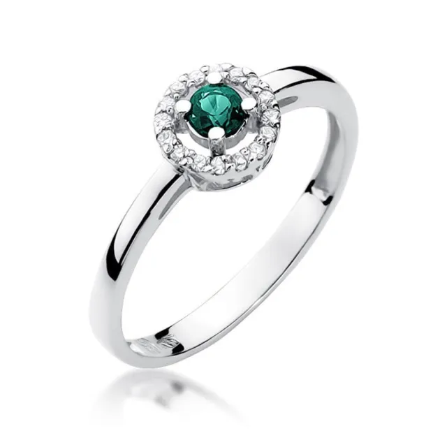 Gold Diamant Ring EY-45 0.10ct | ergold