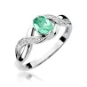 Gold Diamant Ring EY-45 0.10ct | ergold