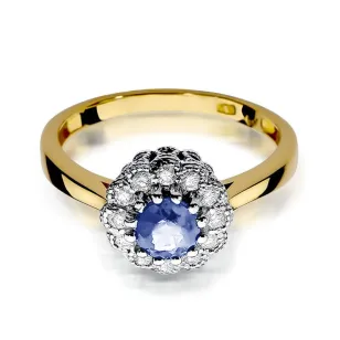 Gold Diamant Ring EY-45 0.10ct | ergold