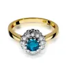 Gold Diamant Ring EY-45 0.10ct | ergold