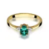 Gold Diamant Ring EY-45 0.10ct | ergold