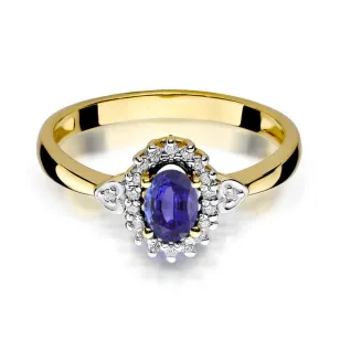 Gold Diamant Ring EY-45 0.10ct | ergold