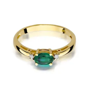 Gold Diamant Ring EY-45 0.10ct | ergold