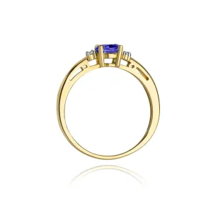 Gold Diamant Ring EY-45 0.10ct | ergold