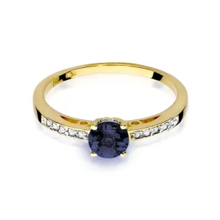 Gold Diamant Ring EY-45 0.10ct | ergold