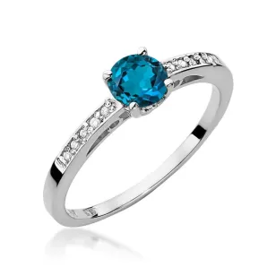 Gold Diamant Ring EY-45 0.10ct | ergold