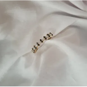 Goldring WHITE & BLACK STONES ER.0005bc | ergold
