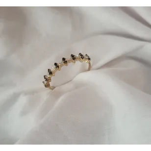 Goldring WHITE & BLACK STONES ER.0005bc | ergold