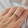 Goldring WHITE & BLACK STONES ER.0005bc | ergold