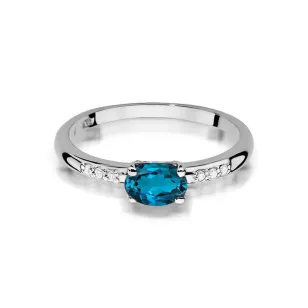 Gold Diamant Ring EY-45 0.10ct | ergold