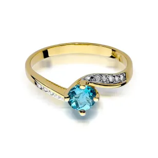 Gold Diamant Ring EY-45 0.10ct | ergold
