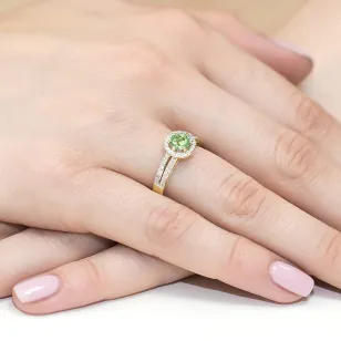 Gold Diamant Ring EY-45 0.10ct | ergold
