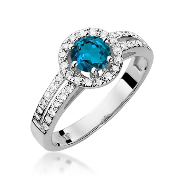 Gold Diamant Ring EY-45 0.10ct | ergold