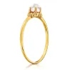 Verlobungsgoldring mit Strassprobe 585 P3.1556P | ergold