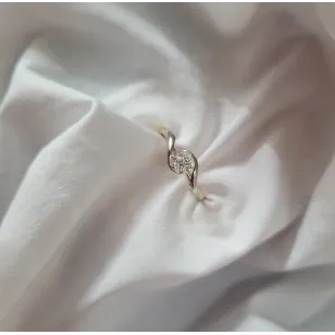 Goldener Blumenring P1.1123| ergold