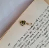 Złota zawieszka oliwkowa Przepaska