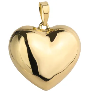 ⭐ Zawieszka złote gładkie serce ♥ Ergold