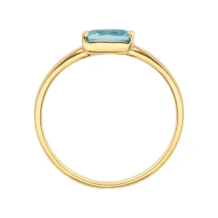 Goldring mit Strasssteinen SQUARE P2.1296 | ergold