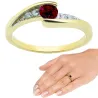Asymmetrischer Goldring P3.1534 | ergold