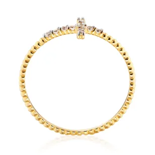 Goldener heiliger Ring 585 P1.966P | ergold