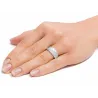 Silber Ring Asymmetrischer Ehering PS3.1565 | ergold