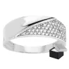 Silber Ring Asymmetrischer Ehering PS3.1565 | ergold