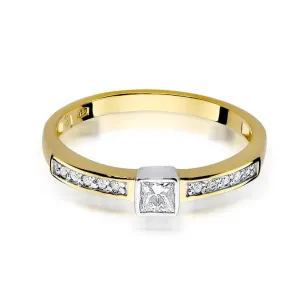 Złoty pierścionek z diamentem EY-327 0,24ct