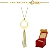 ⭐ Goldene Ringkette mit Ketten ♥ Ergold