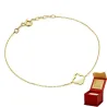 ⭐ Armband Gold Klee Kontur ♥ Ergold