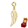 ⭐ Zawieszka/charms złote skrzydełko ♥ Ergold