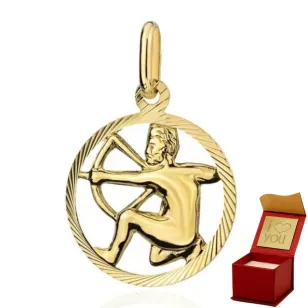 ⭐ Zawieszka znak zodiaku STRZELEC ♥ Ergold