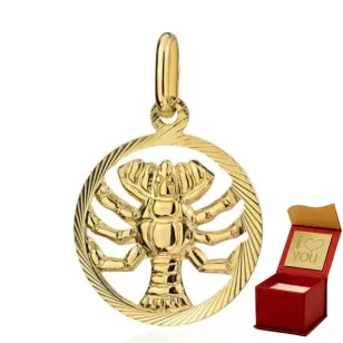 ⭐ Anhänger Sternzeichen RAK ♥ Ergold
