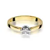 Złoty pierścionek z diamentem EY-299 0,12ct